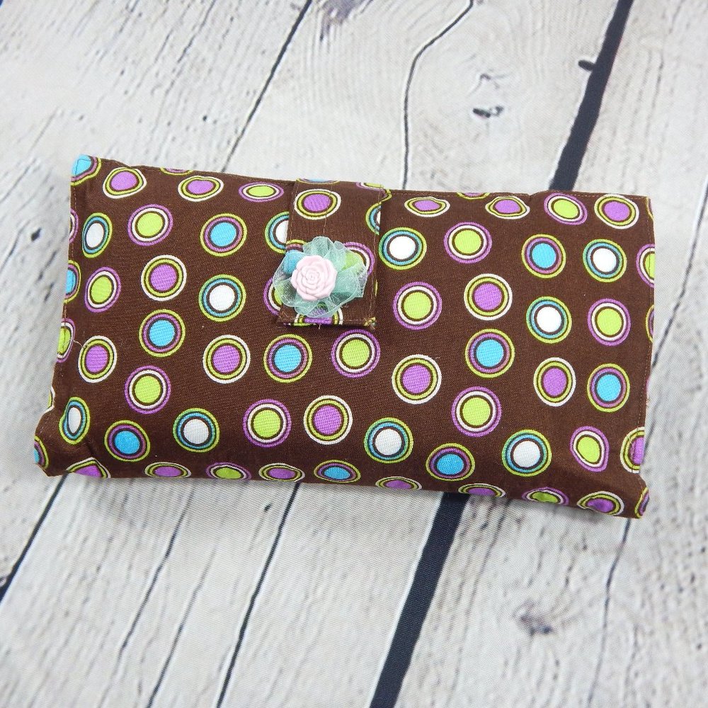 Cute Wipes and Diaper Clutch Handmade